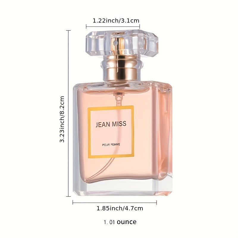Elegant Floral & Woody Women's Perfume - Formaldehyde-Free, Alcoholic, 1oz Bottle - Perfect for Parties
