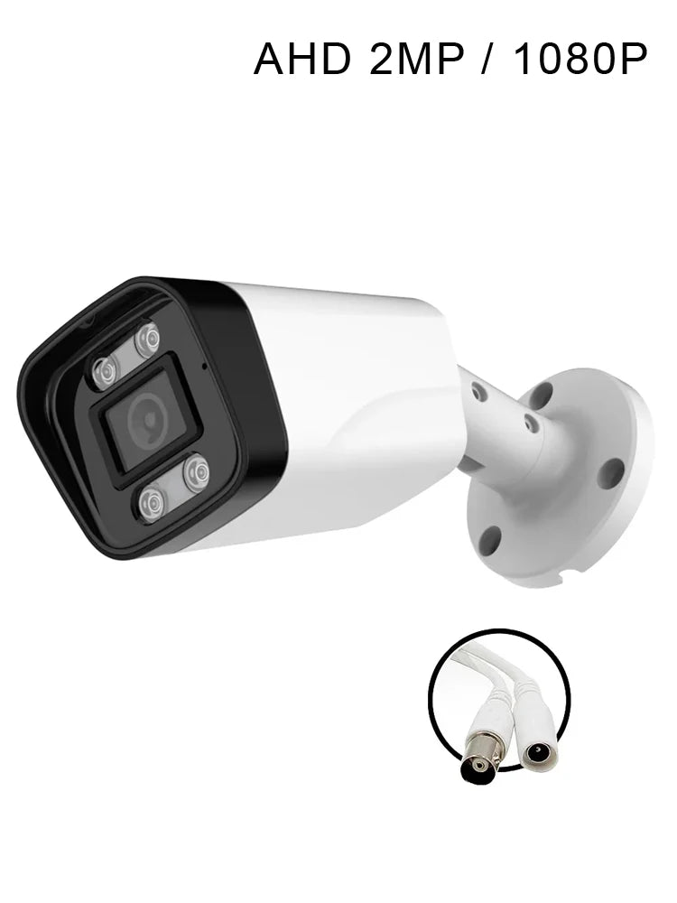 AHD Camera 8MP 5MP 2MP Color Night Vision CCTV Video Surveillance Security Outdoor Waterproof Bullet Metal AHD Camera 4K 1080P