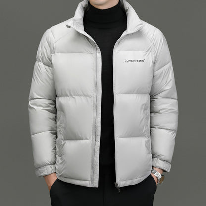 Men's High-end Stand Collar Coat Super Thick