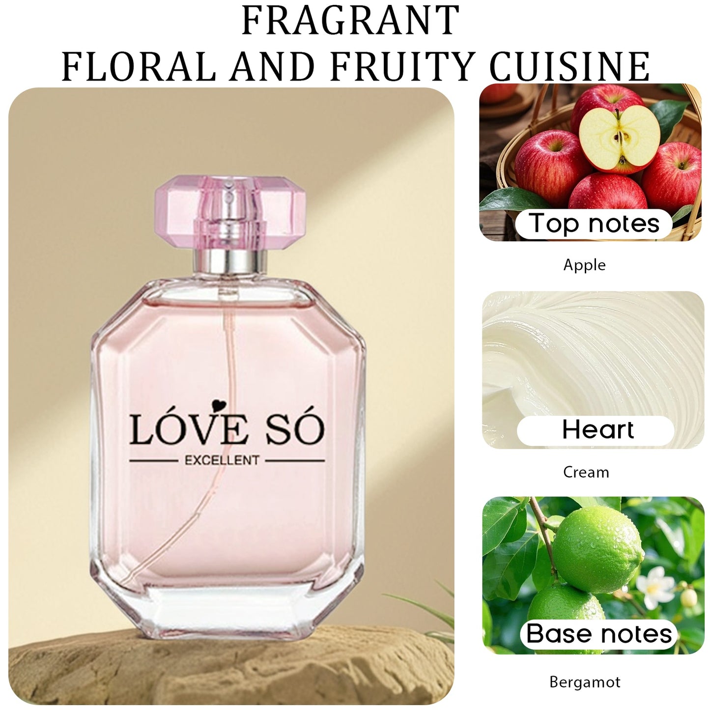 The Special Women's Perfume, Featuring Rose Ginger And Freesia, Undertones Of Lily Carnations And Violets, Undertones Of Musk, Oakmoss And Patchouli, Is The Perfect Gift for All Occasions