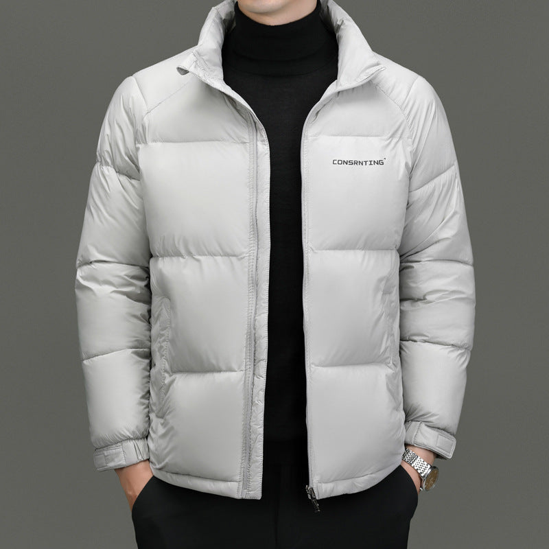 Men's High-end Stand Collar Coat Super Thick