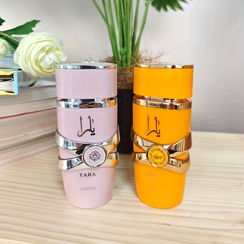 Lattafa yara pink perfume Perfumes Yara For Women EDP _100ML (3.4 0z) By Lattafa Perfumes- Long Lasting Women's Perfume Vanilla Aroma Scented Scent Lattafa Per fumes3.40z (100ml) Scented Scent Fragrance Pack Blend Gift Cosmet