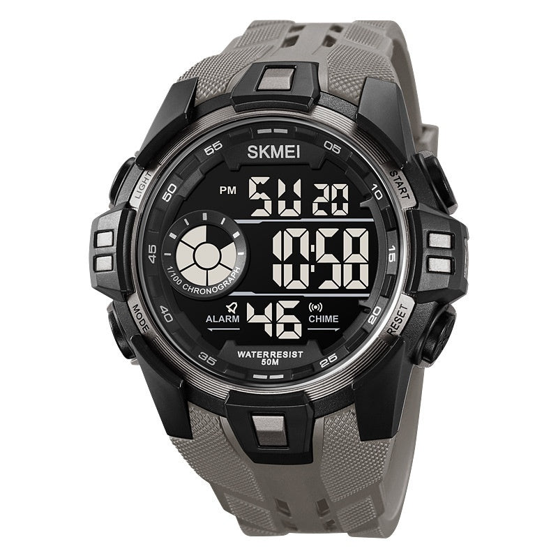 Student Electronic Sport Watch Men's Cool Stylish And Versatile