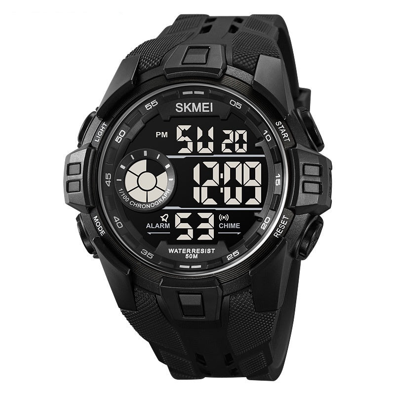 Student Electronic Sport Watch Men's Cool Stylish And Versatile