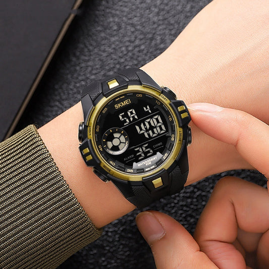 Student Electronic Sport Watch Men's Cool Stylish And Versatile