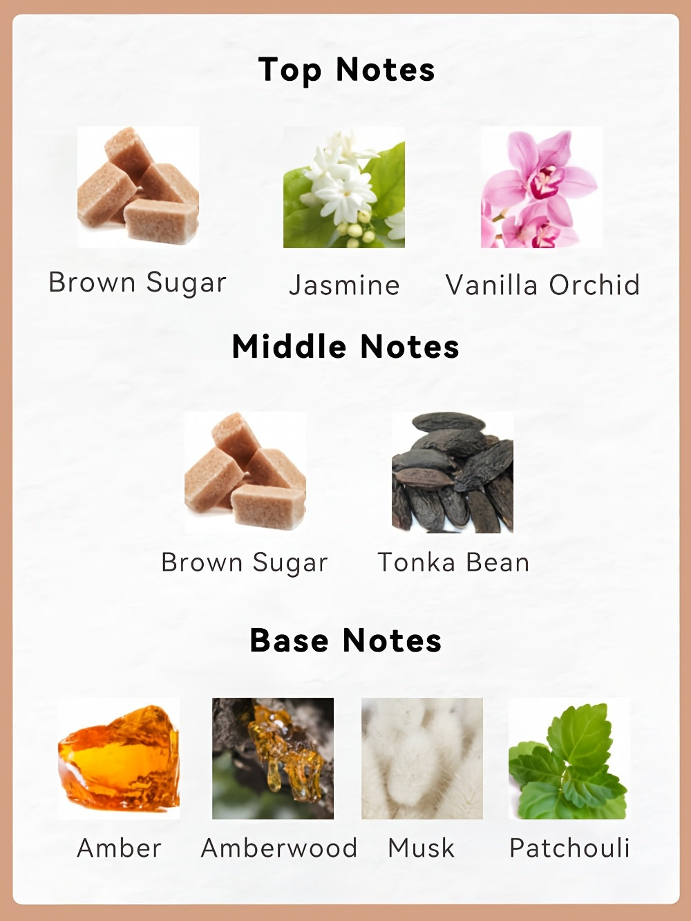 3.4oz Women's Perfume Spray - Amber and Vanilla Fragrance - Long-lasting, Contains Vanilla Orchid, Jasmine and Brown Sugar, Suitable as Halloween, Christmas and Other Holiday Gifts, Valentine's Day And Other Festivals