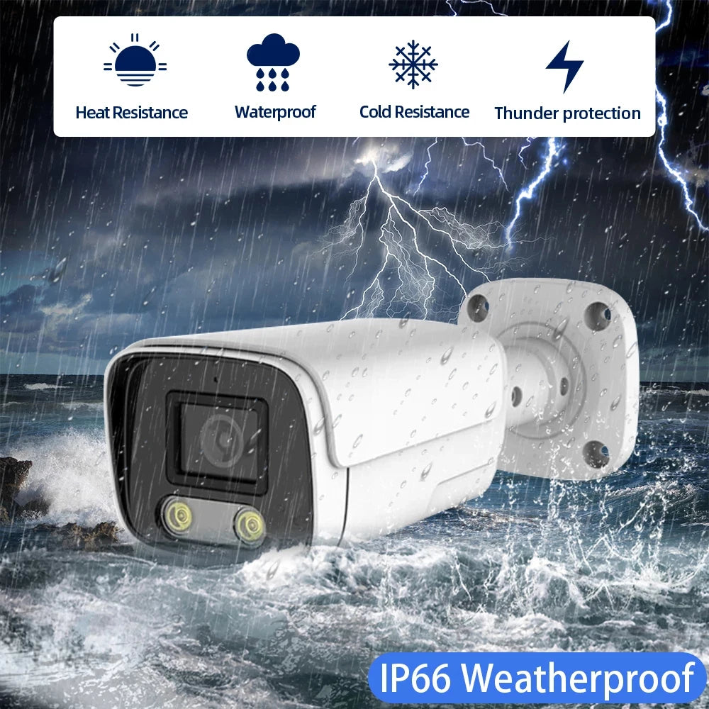 AHD Camera 8MP 5MP 2MP Color Night Vision CCTV Video Surveillance Security Outdoor Waterproof Bullet Metal AHD Camera 4K 1080P