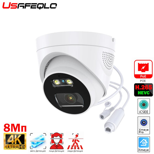 6MP 8MP POE IMX335 Face/Human/Vehicle Xmeye Pro iCSEE APP