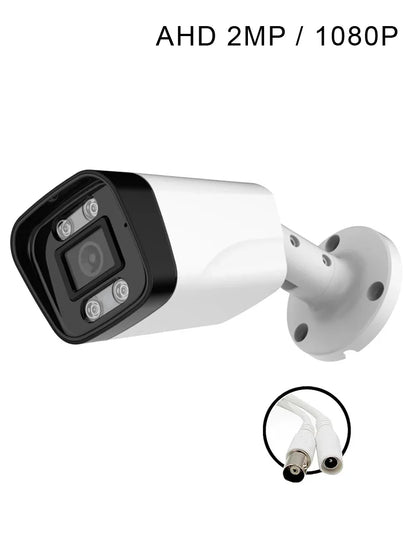 AHD Camera 8MP 5MP 2MP Color Night Vision CCTV Video Surveillance Security Outdoor Waterproof Bullet Metal AHD Camera 4K 1080P