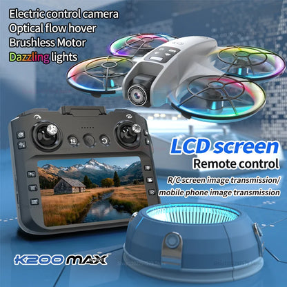 K200 MAX Drone 8K Ultra HD Camera Quadcopter With Large Screen Brushless Motor Long Flight 5G Dual Camera For Aerial Photography