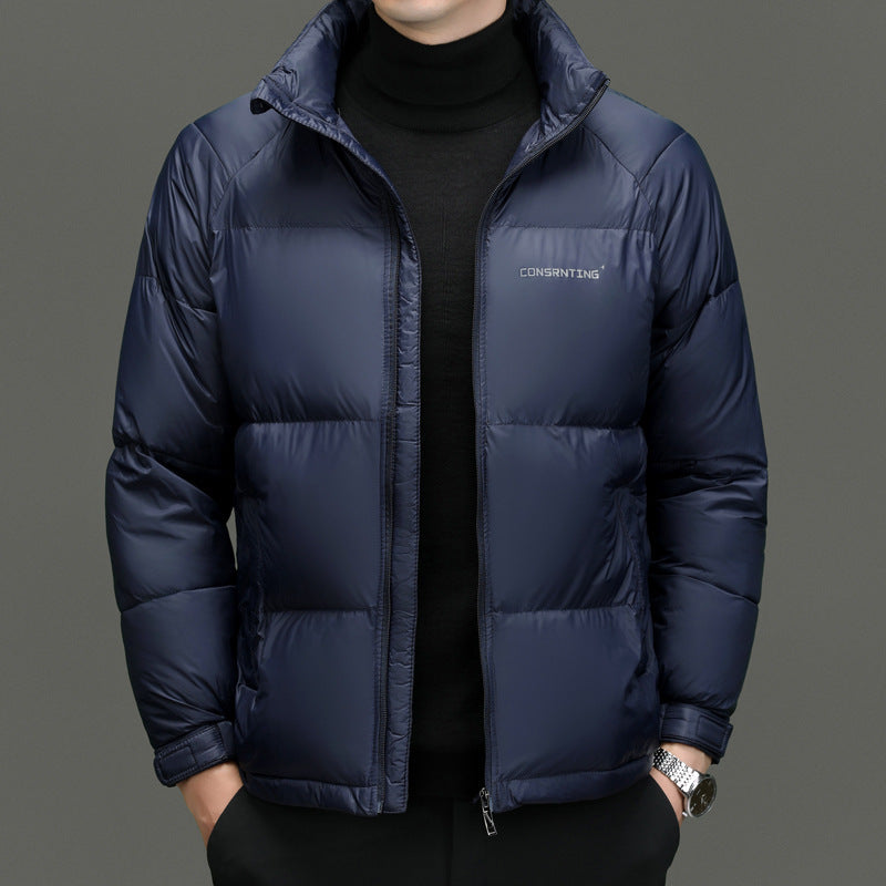 Men's High-end Stand Collar Coat Super Thick