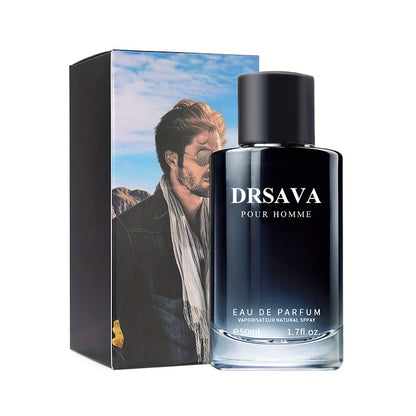 50ml Fougere Fusion Eau De Parfum for Men - Long-Lasting, Refreshing Cologne with Seductive Notes - Perfect Gift for Father's Day, Dating, and Daily Life