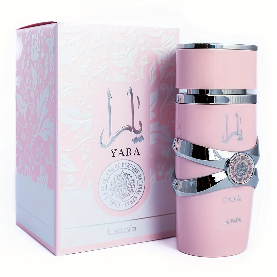 Lattafa yara pink perfume Perfumes Yara For Women EDP _100ML (3.4 0z) By Lattafa Perfumes- Long Lasting Women's Perfume Vanilla Aroma Scented Scent Lattafa Per fumes3.40z (100ml) Scented Scent Fragrance Pack Blend Gift Cosmet