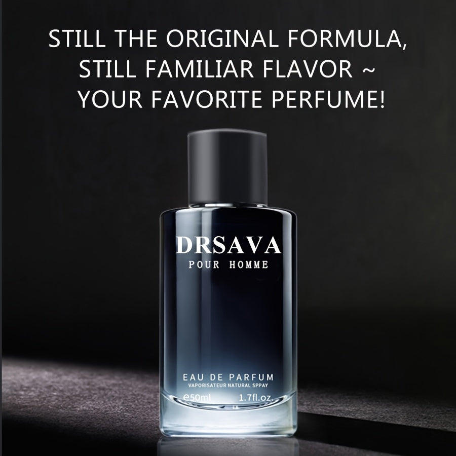 50ml Fougere Fusion Eau De Parfum for Men - Long-Lasting, Refreshing Cologne with Seductive Notes - Perfect Gift for Father's Day, Dating, and Daily Life