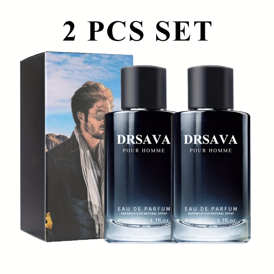 50ml Fougere Fusion Eau De Parfum for Men - Long-Lasting, Refreshing Cologne with Seductive Notes - Perfect Gift for Father's Day, Dating, and Daily Life