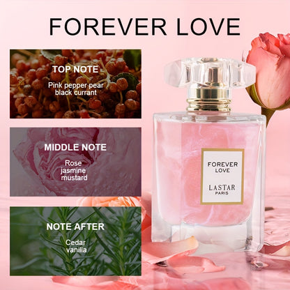 Premium Women's Perfume, Fragrance Spray, Classic Floral Scent, Long-lasting Scent, Contains Rose, Jasmine, Vanilla, Patchouli, Exudes Feminine Charm, Attracts Most Men, Perfect For Christmas Halloween Holiday Parties, 1.86oz
