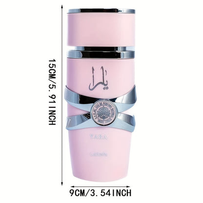 Lattafa yara pink perfume Perfumes Yara For Women EDP _100ML (3.4 0z) By Lattafa Perfumes- Long Lasting Women's Perfume Vanilla Aroma Scented Scent Lattafa Per fumes3.40z (100ml) Scented Scent Fragrance Pack Blend Gift Cosmet